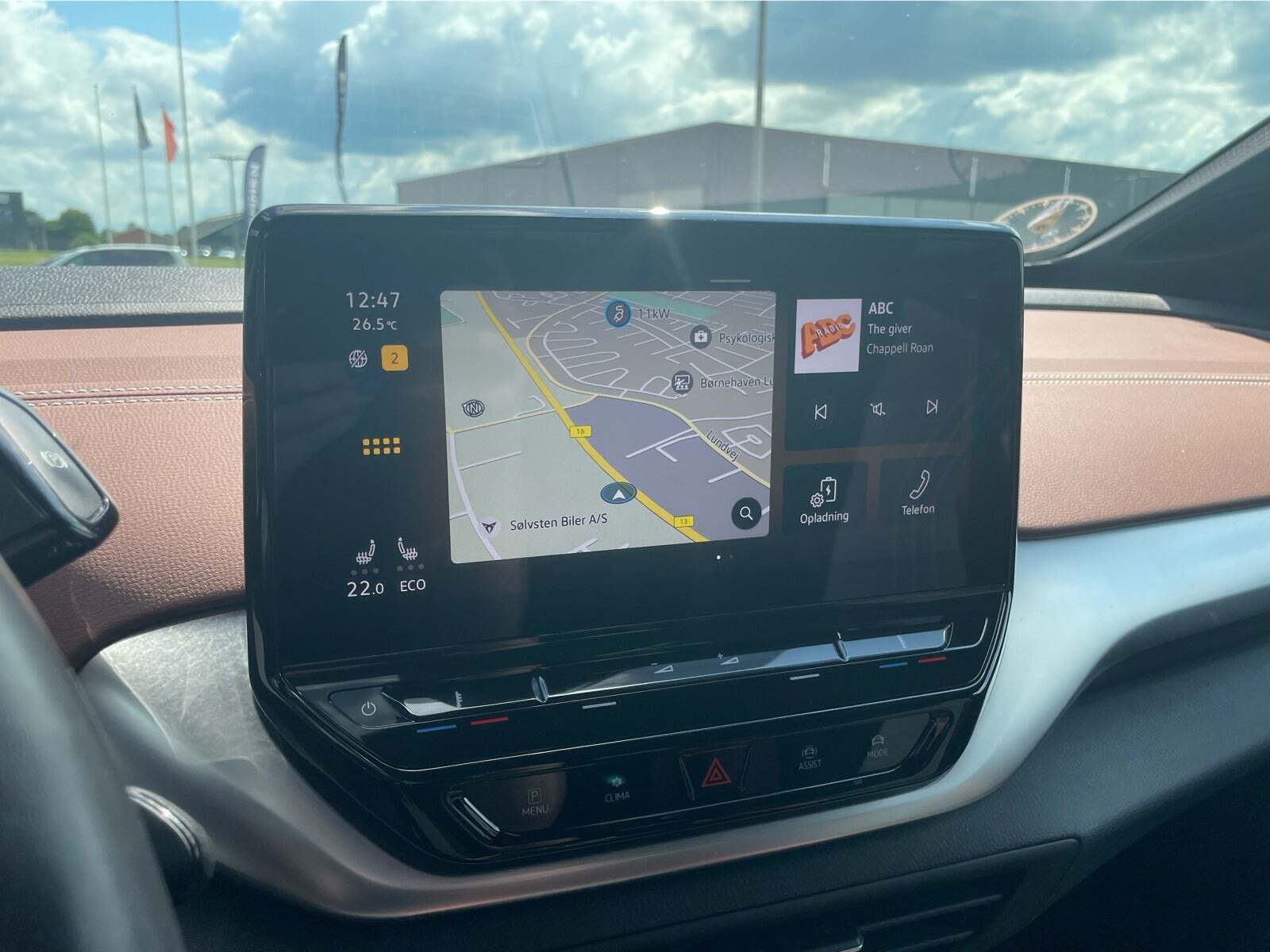 Grå VW ID.4 fra 2021