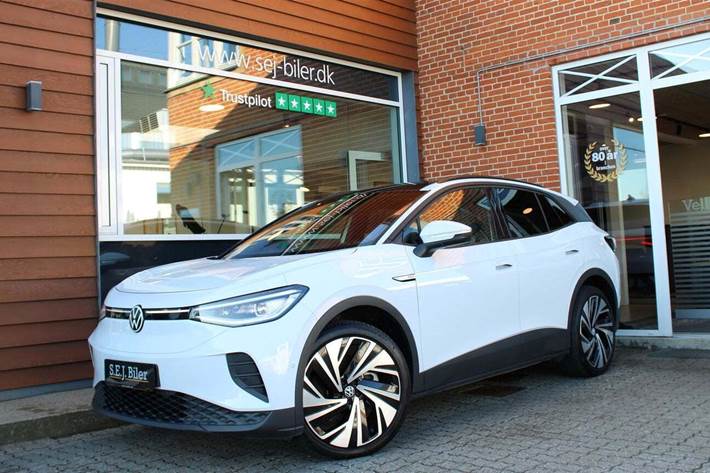 Hvid VW ID.4 fra 2023