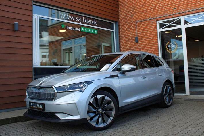 Sølv Skoda Enyaq fra 2022