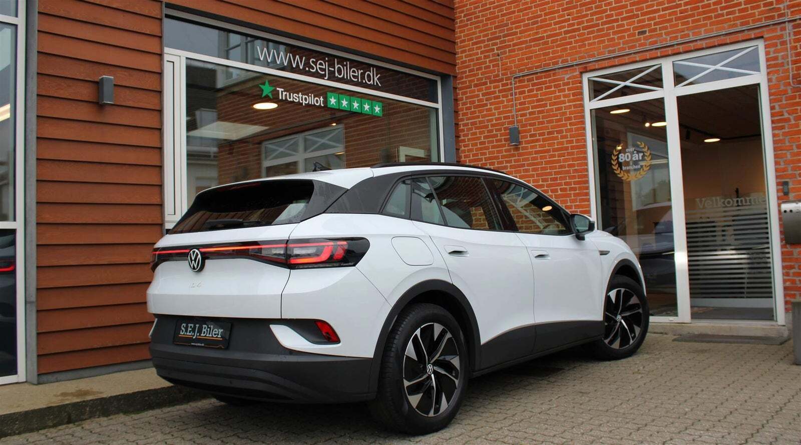 Hvid VW ID.4 fra 2022