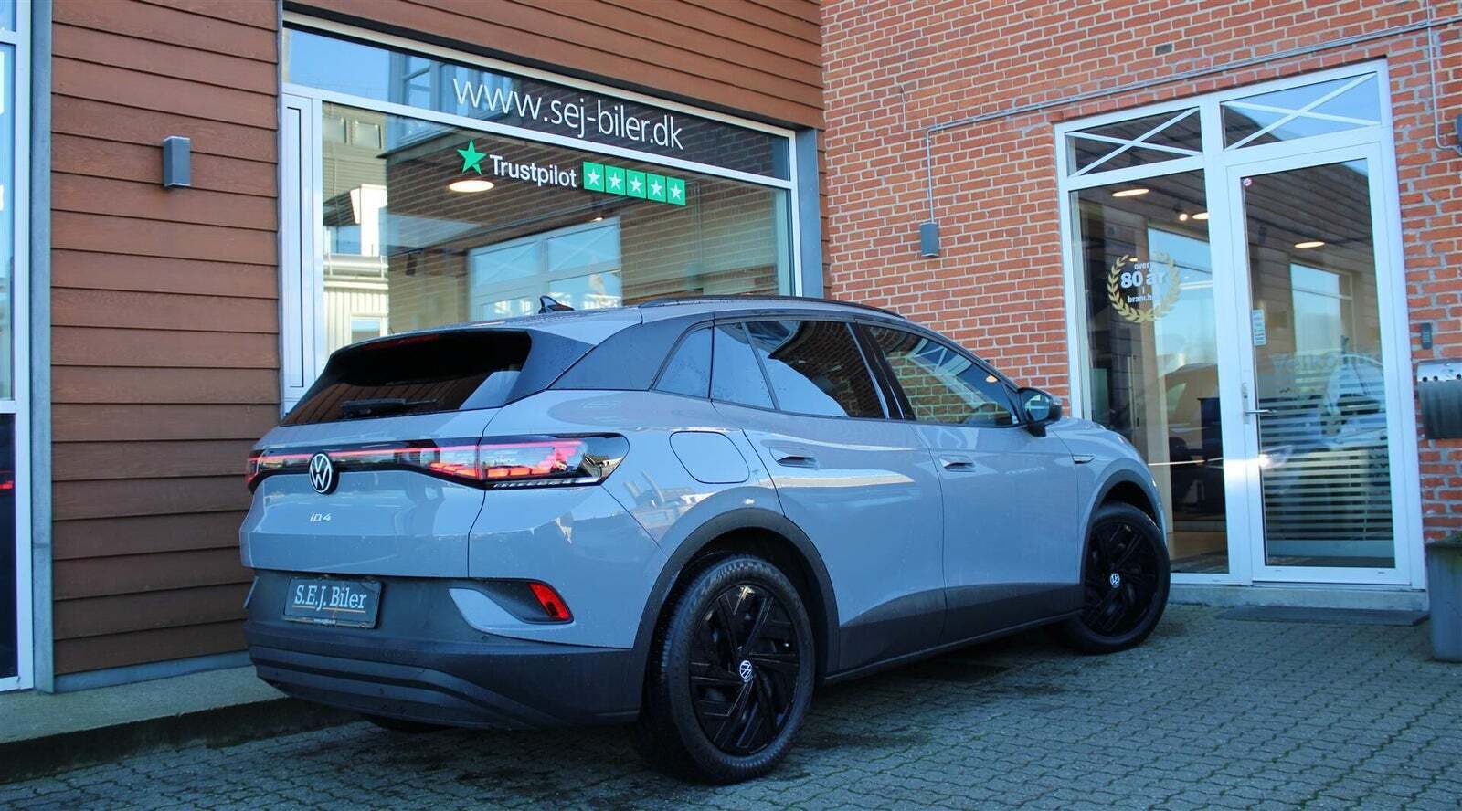 Grå VW ID.4 fra 2022