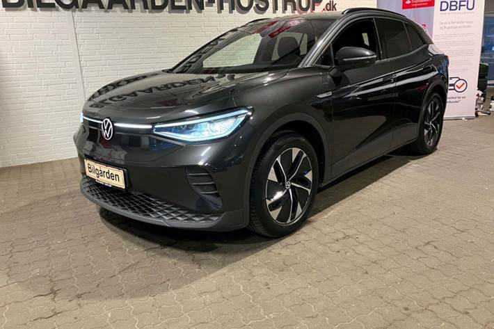 Sort VW ID.4 fra 2022 set udefra