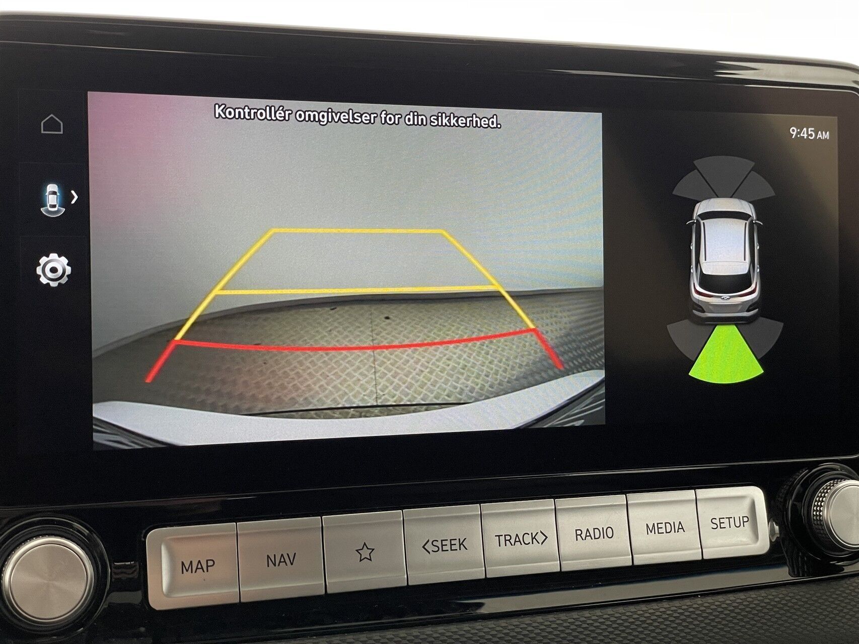 Hvid Hyundai Kona fra 2022