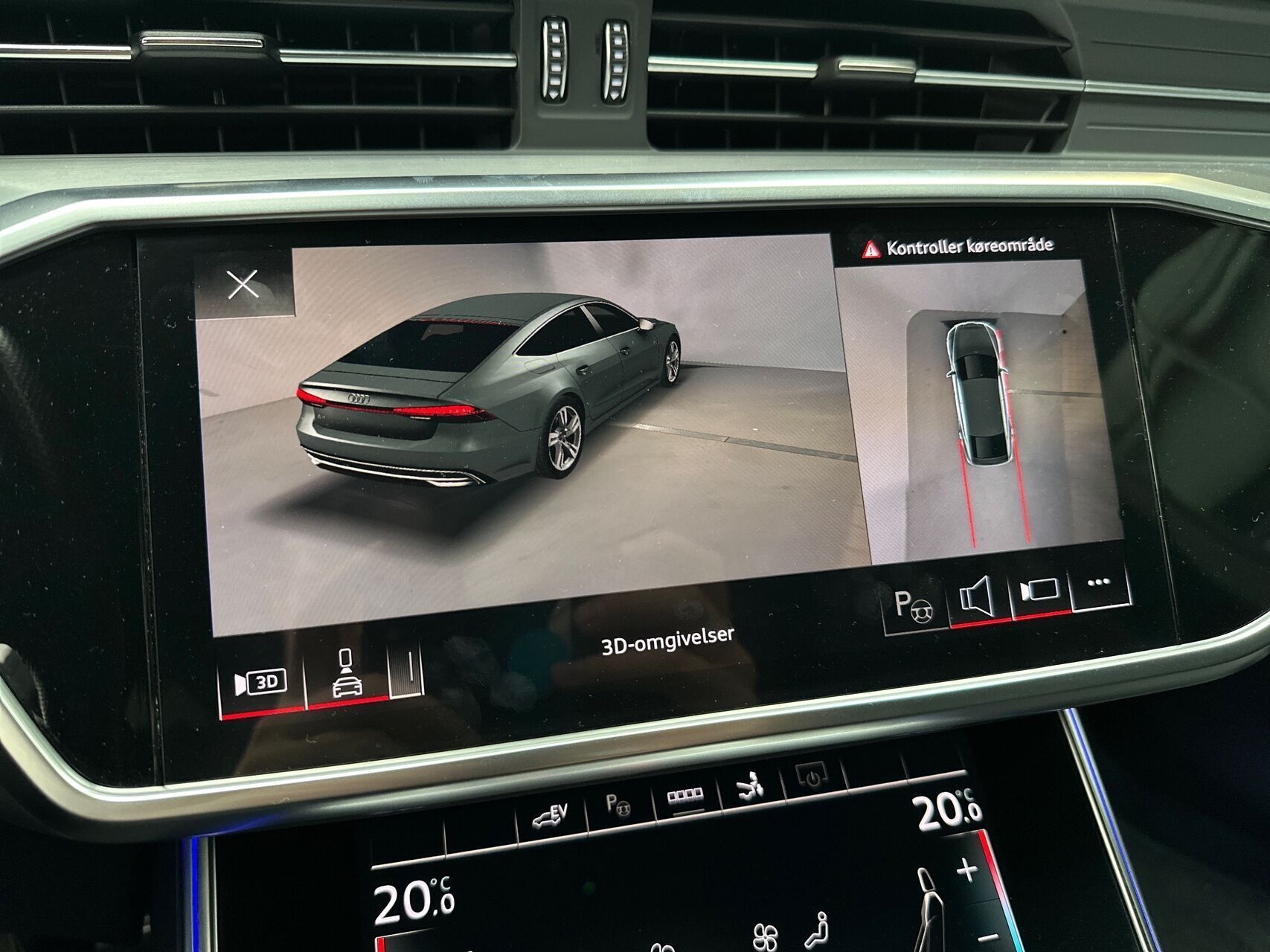 Sort Audi A7 fra 2021