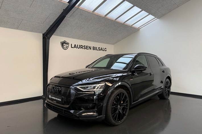 Sort Audi e-tron fra 2021