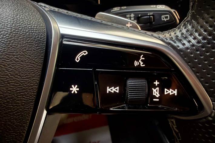 Sort Audi e-tron fra 2021