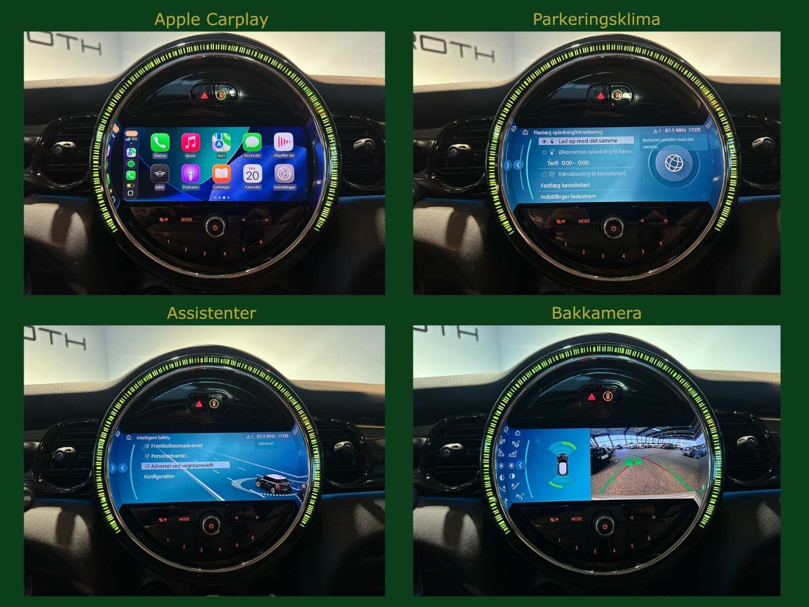 Grå Mini Cooper SE fra 2022