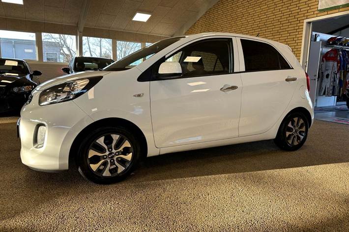 Hvid Kia Picanto fra 2016