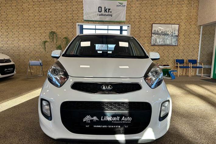 Hvid Kia Picanto fra 2016