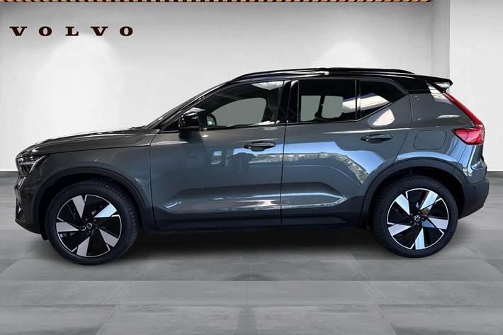 Grøn Volvo EX40 fra 2026