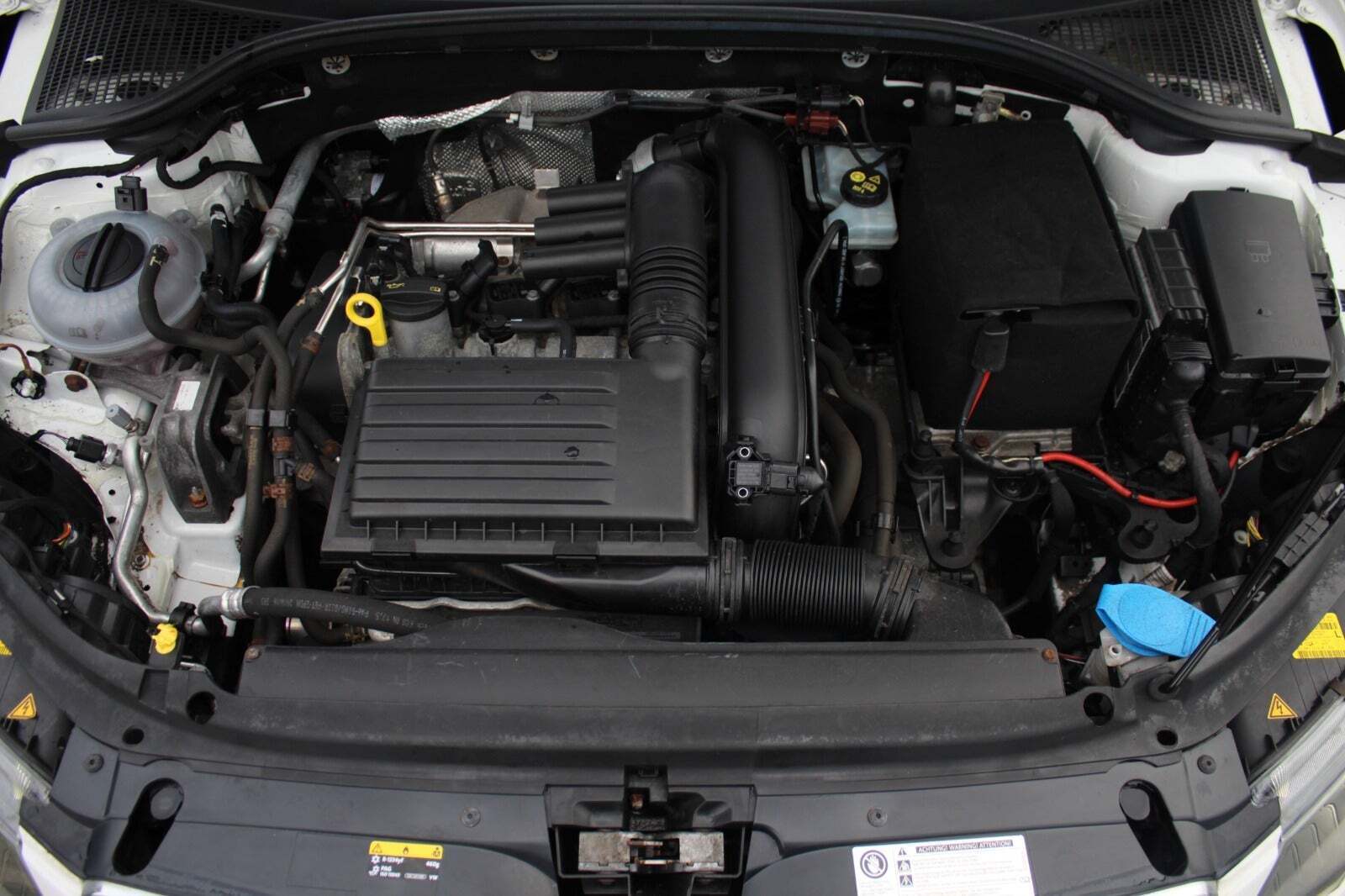 Hvid Skoda Octavia fra 2017