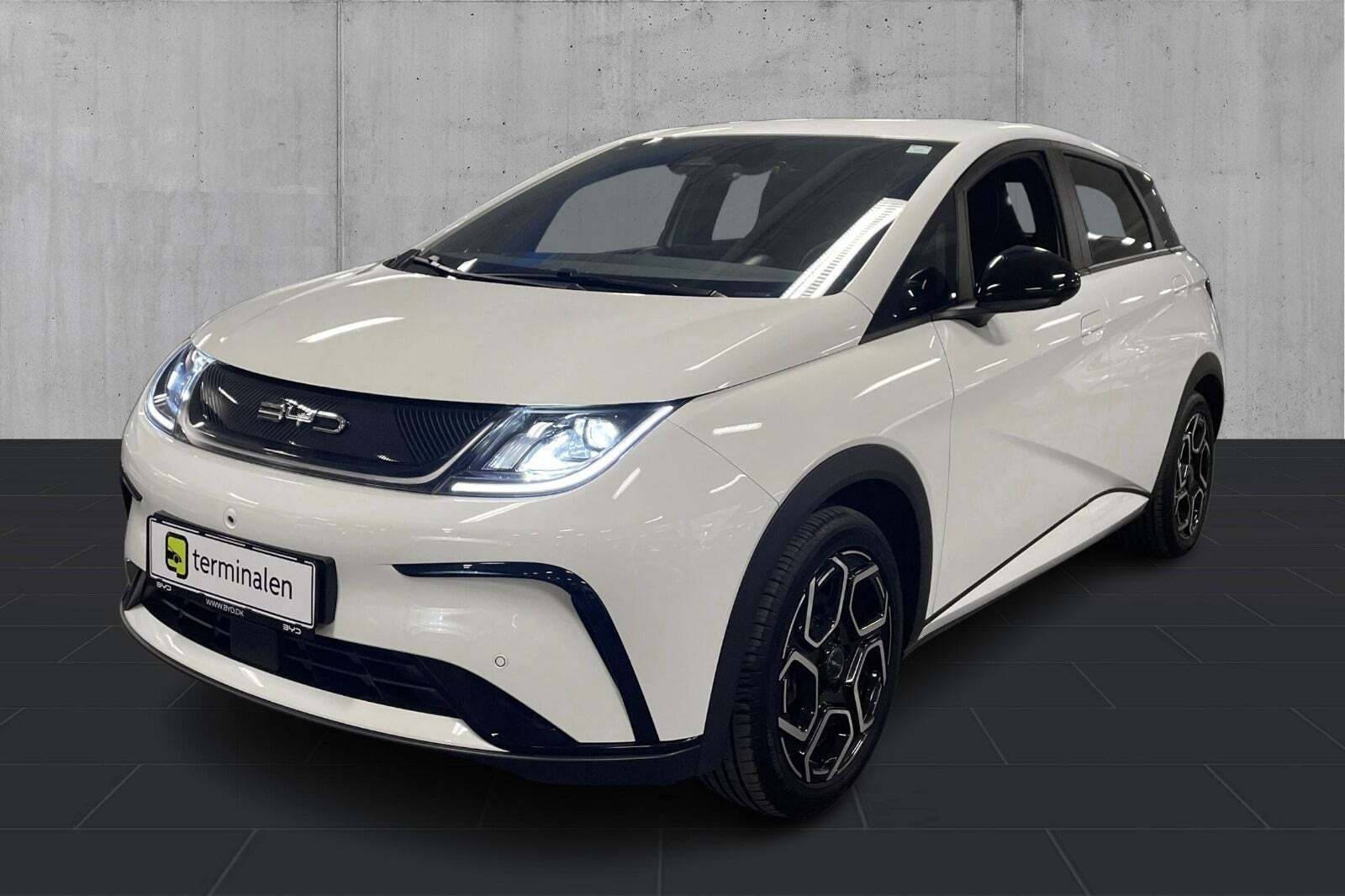 Beige BYD Dolphin fra 2024