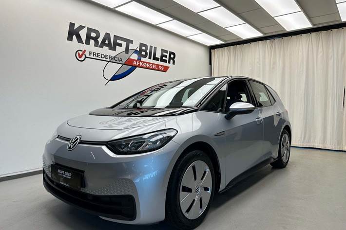 Sølv VW ID.3 fra 2021