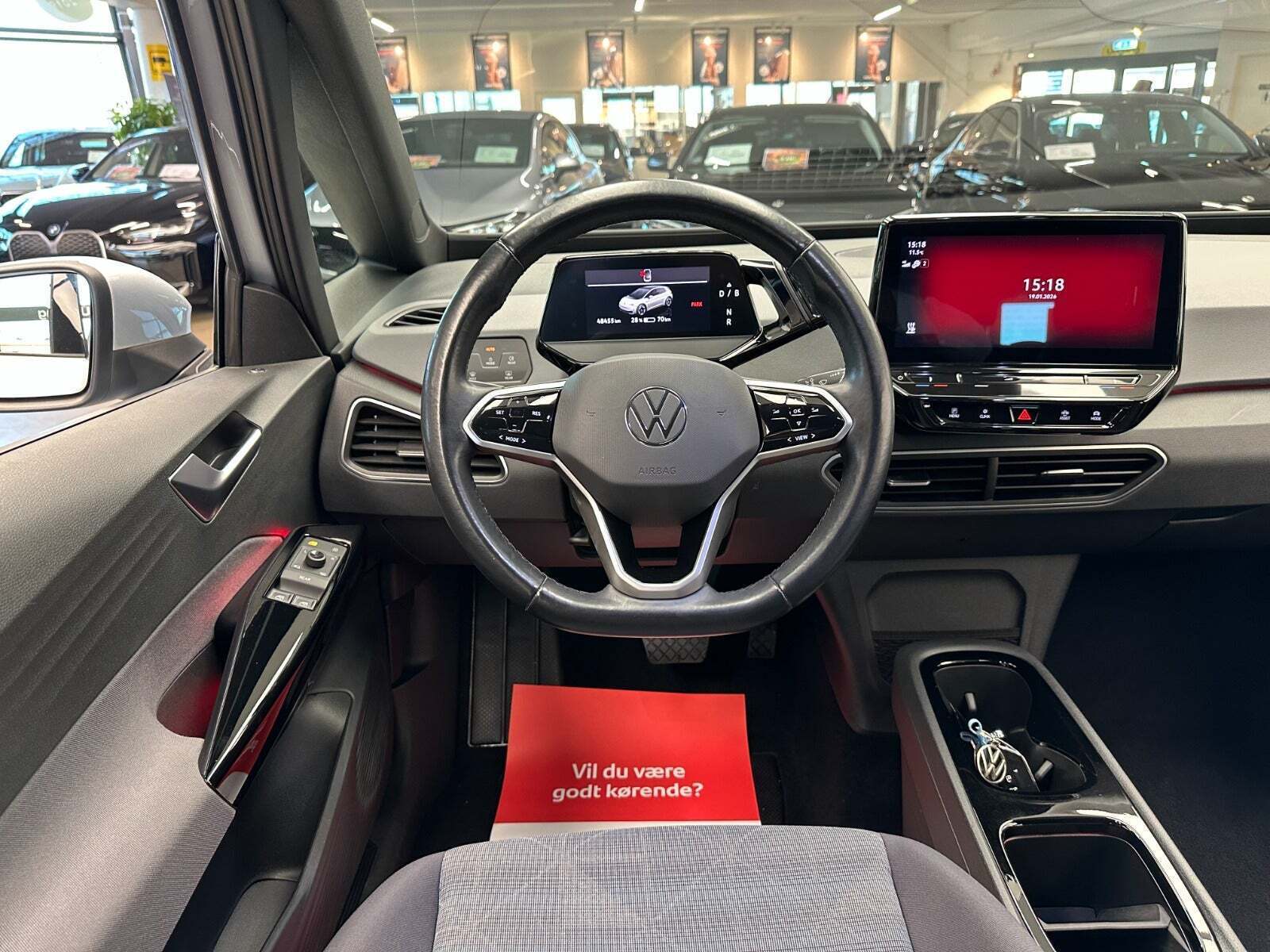 Sølv VW ID.3 fra 2021