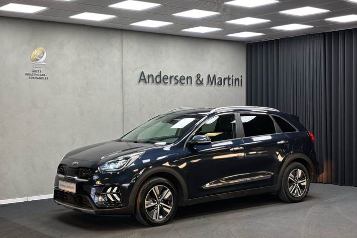 Blå Kia Niro fra 2021