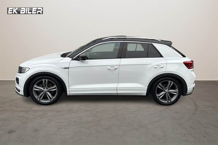 Hvid VW T-Roc fra 2019