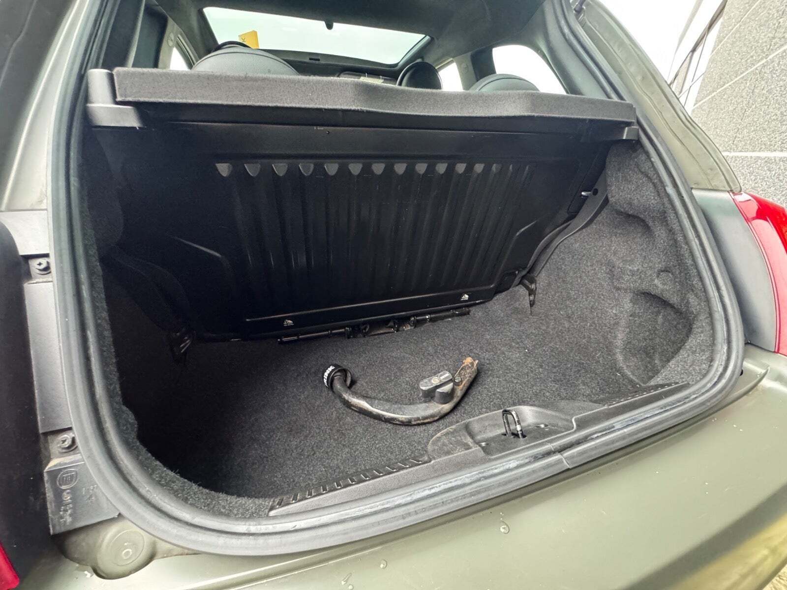 Grøn Fiat 500C fra 2018