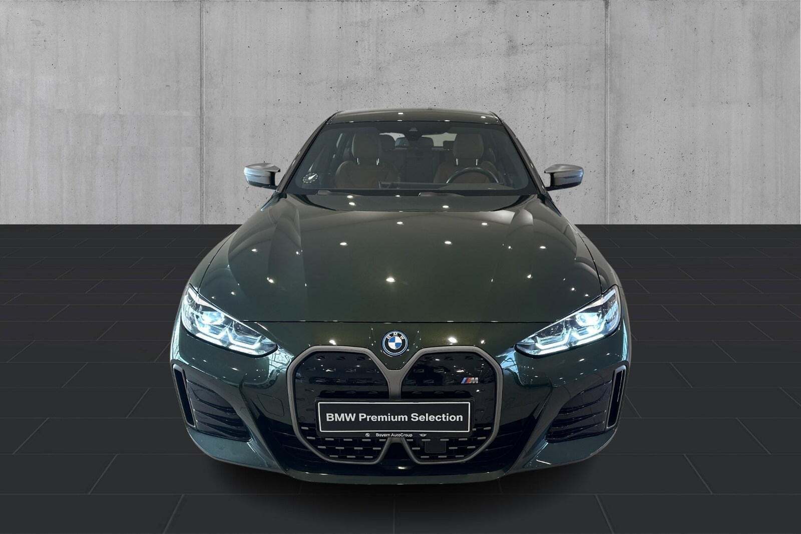 Grøn BMW i4 fra 2024