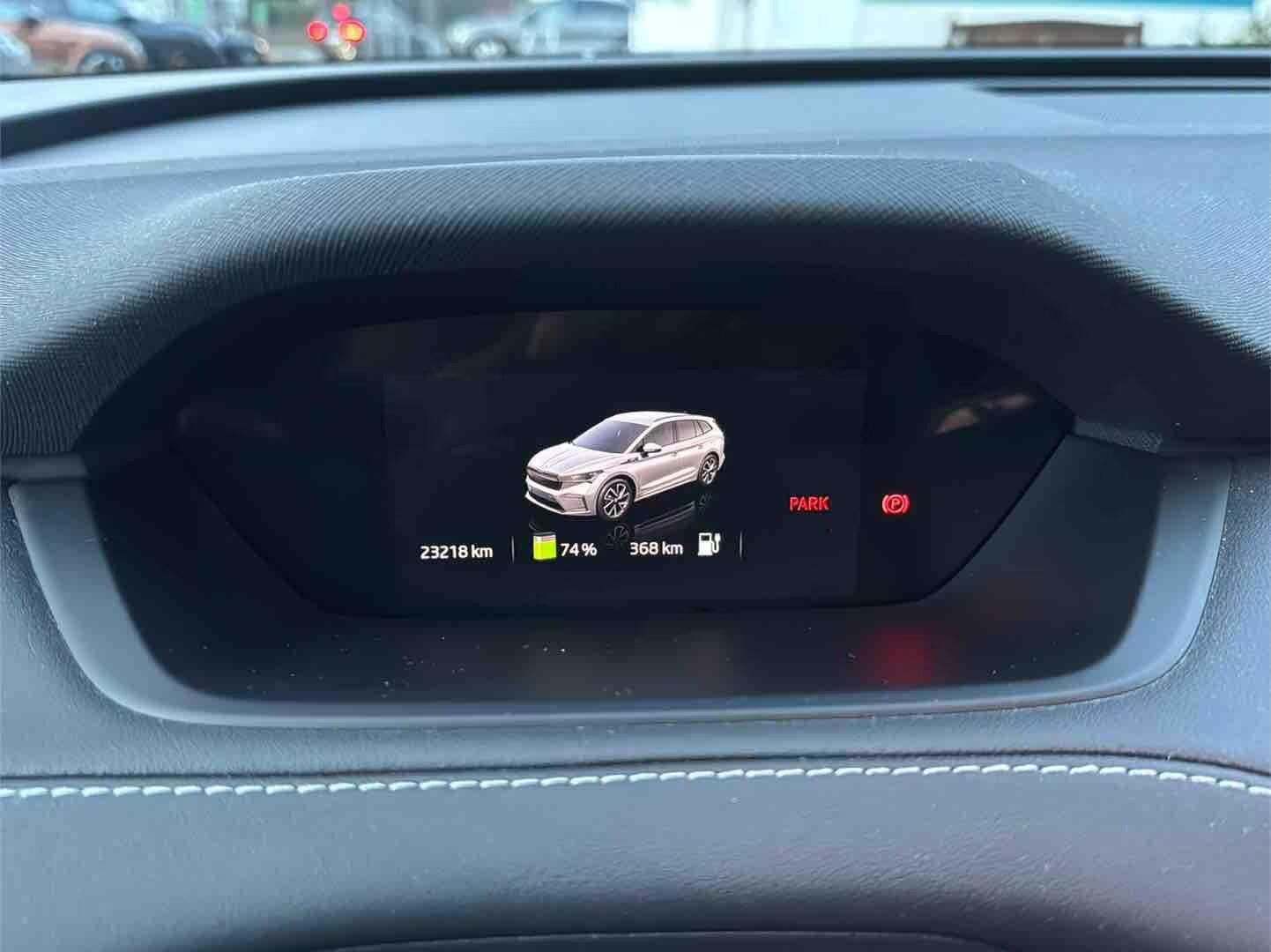 Sort Skoda Enyaq fra 2022