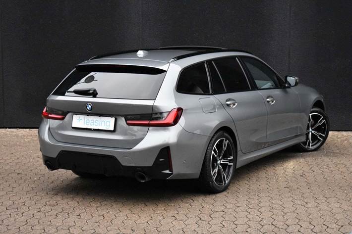 Grå BMW 320i fra 2023