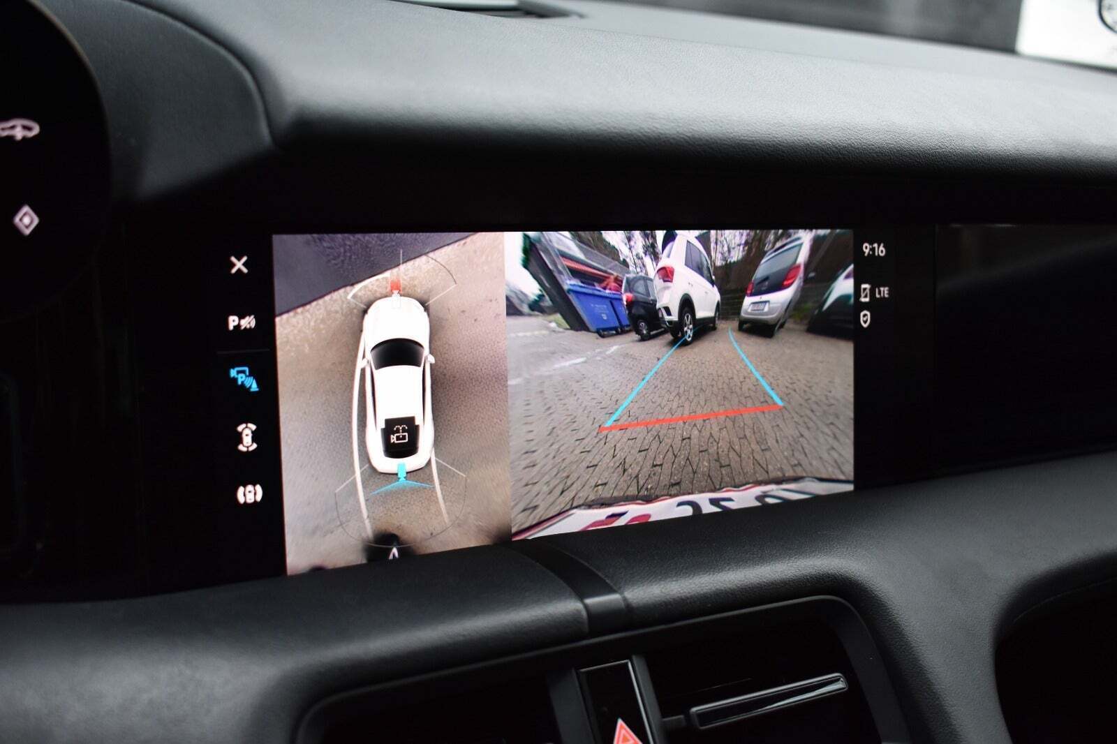 Sølv Porsche Taycan 4S fra 2021