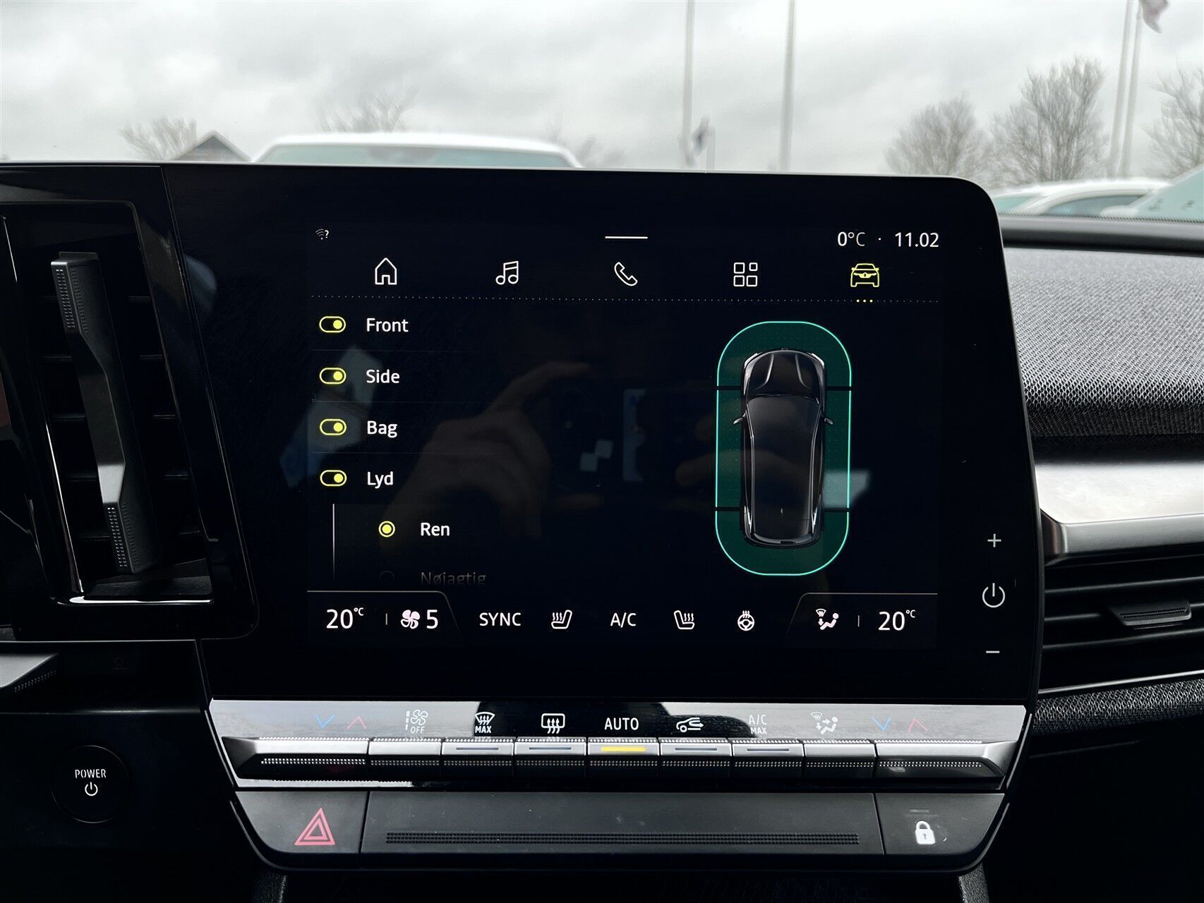 Hvid Renault Mégane fra 2023