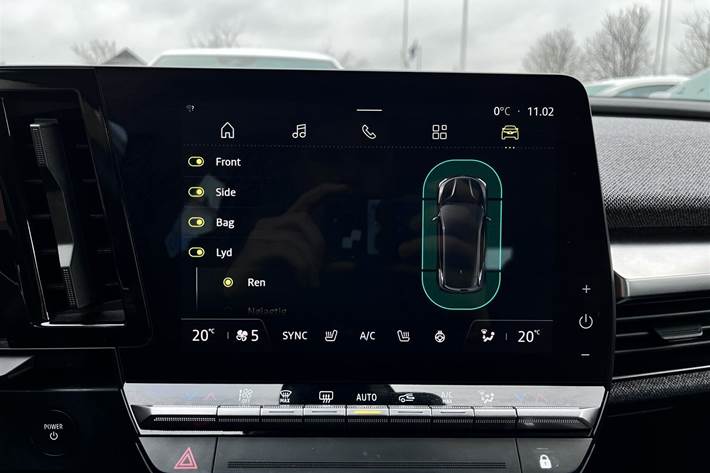 Hvid Renault Mégane fra 2023