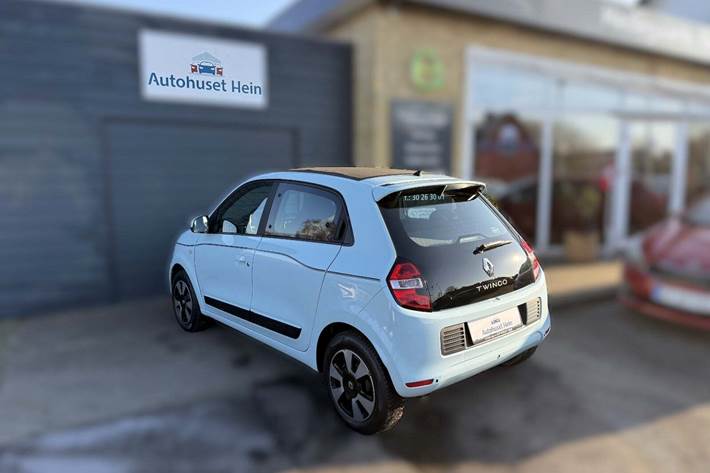 Blå Renault Twingo fra 2015