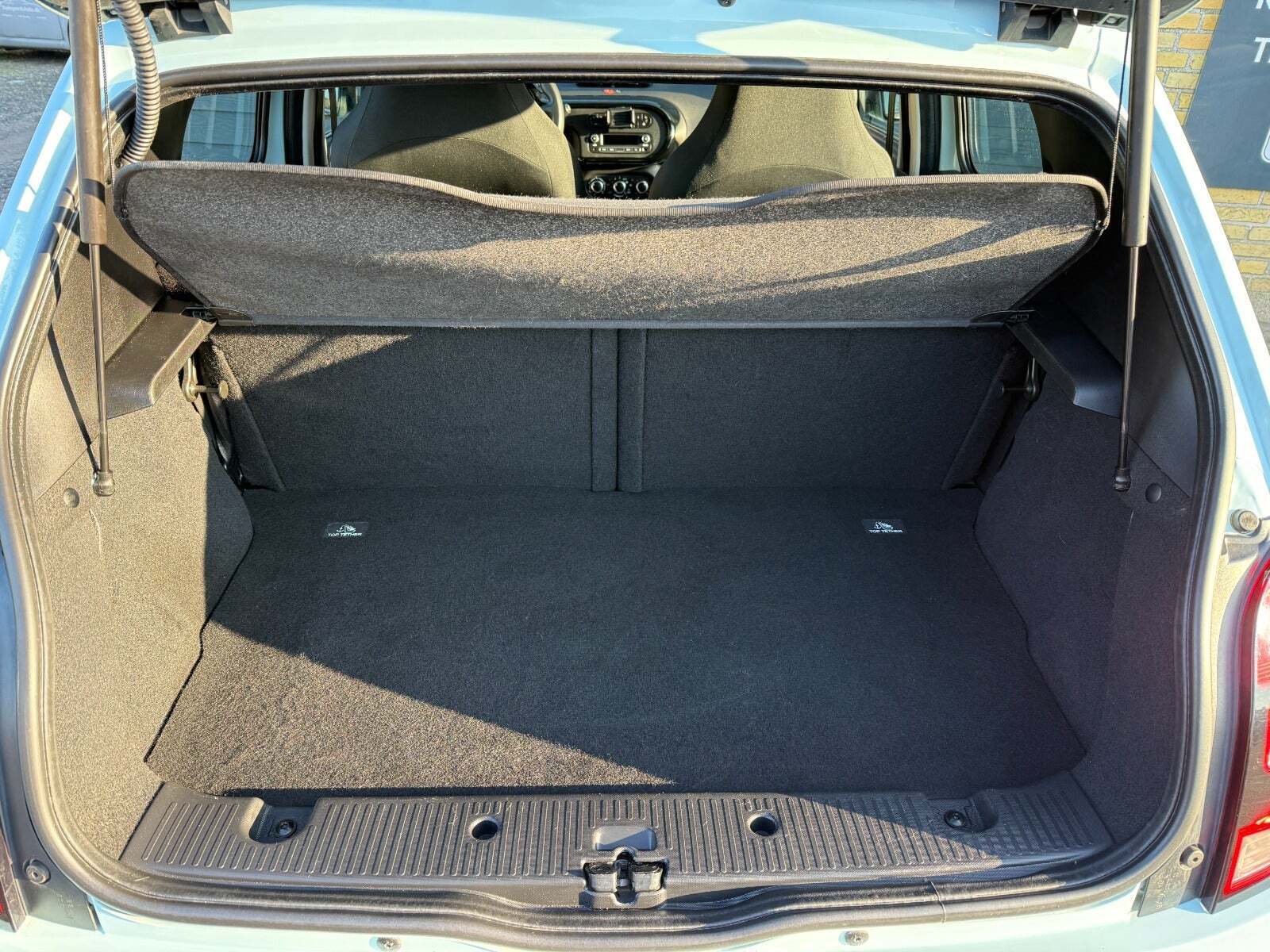 Blå Renault Twingo fra 2015