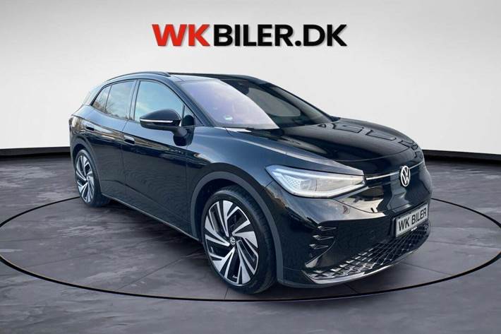 Sort VW ID.4 fra 2025 set udefra