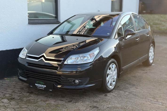 Sort Citroën C4 fra 2007 set udefra