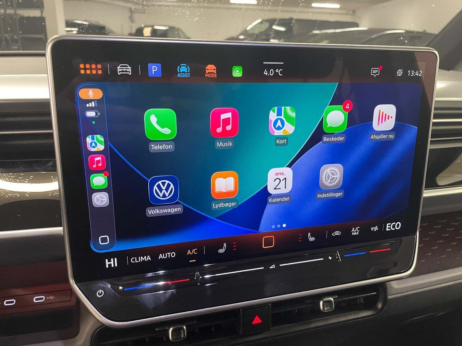 Blå VW ID.Buzz fra 2026