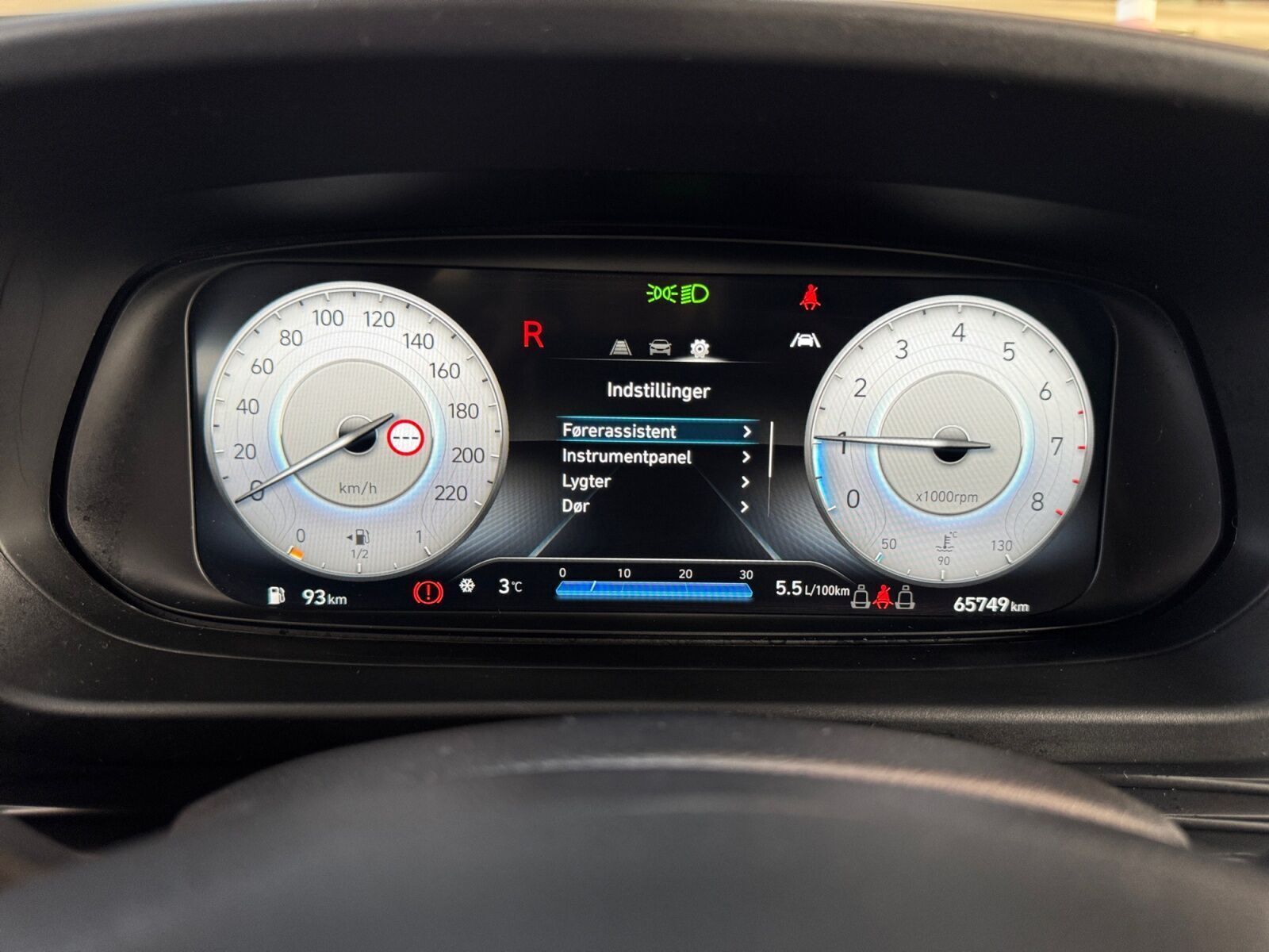 Sort Hyundai i20 fra 2022