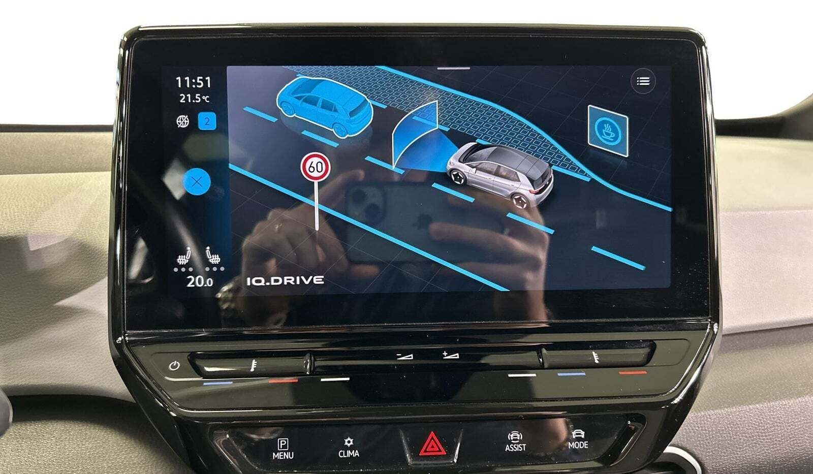 Grå VW ID.3 fra 2022