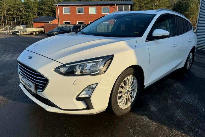 Hvid Ford Focus fra 2020