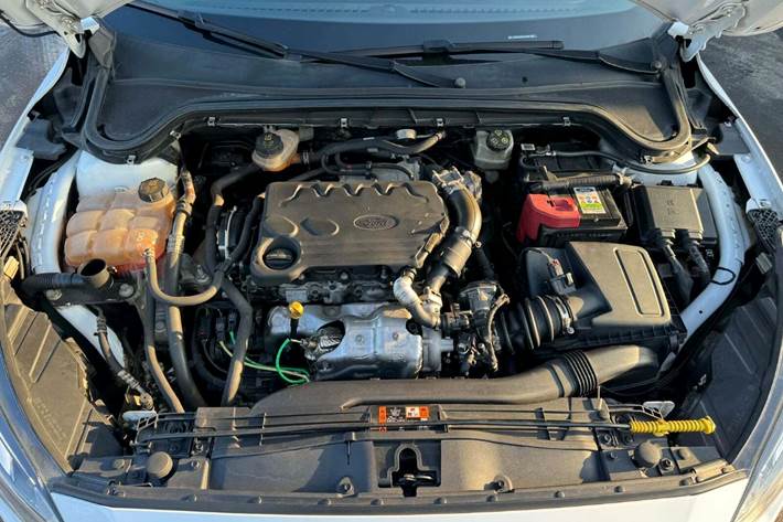 Hvid Ford Focus fra 2020