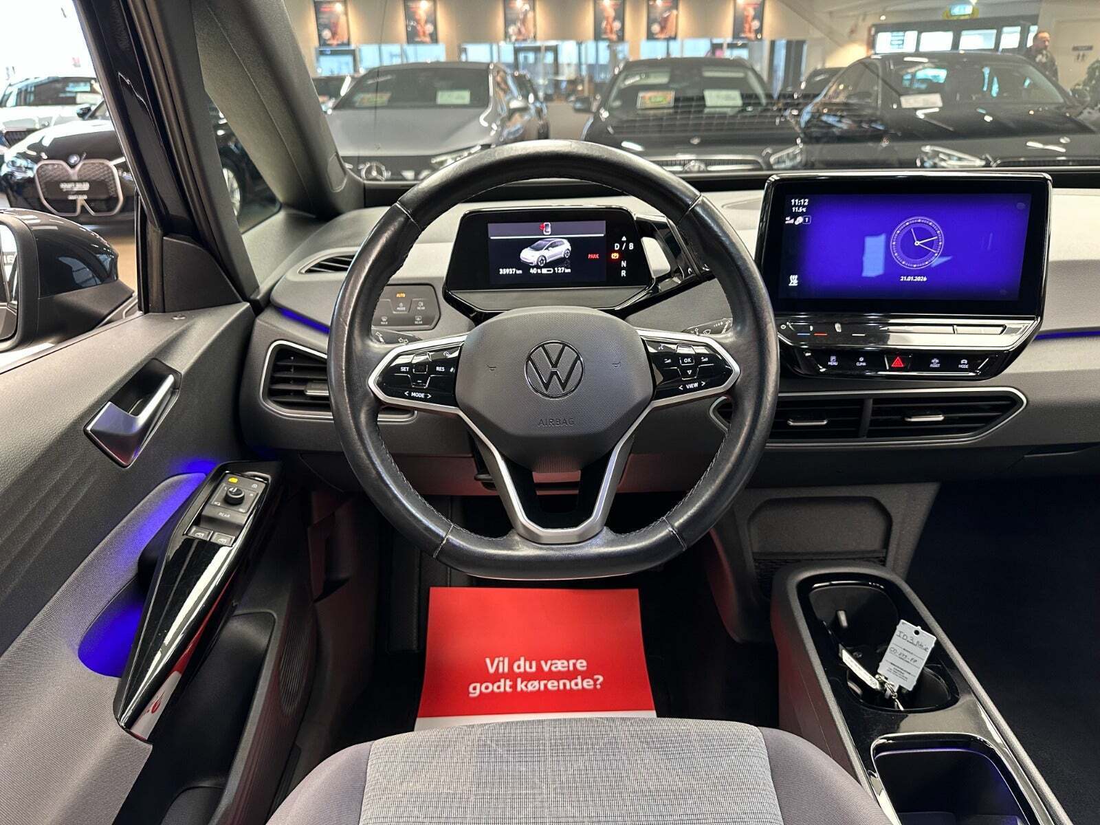 Grå VW ID.3 fra 2021