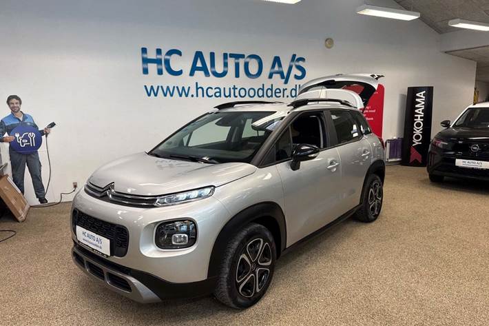 Sølv Citroën C3 Aircross fra 2019 set udefra