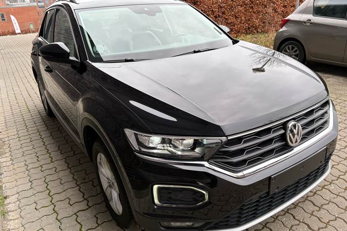 Sort VW T-Roc fra 2020