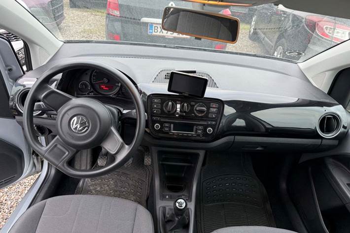 Sølv VW UP! fra 2014