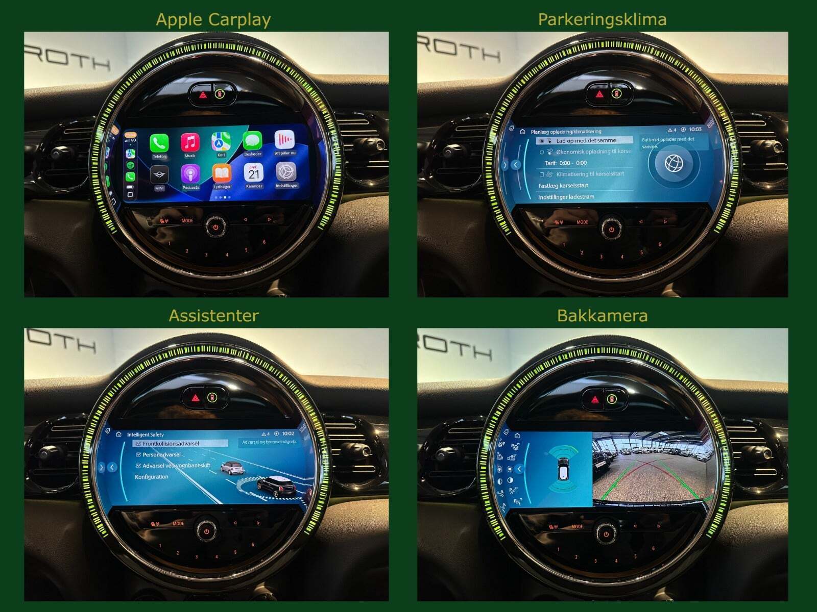 Sort Mini Cooper SE fra 2023