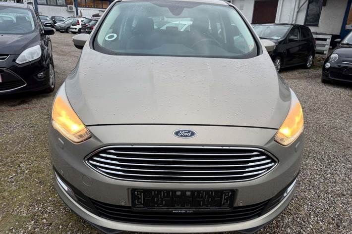 Orange Ford C-MAX fra 2016