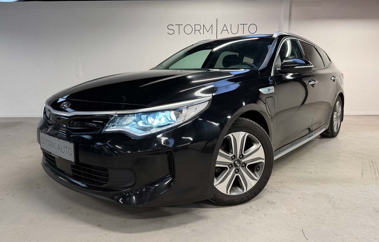 Sort Kia Optima fra 2018