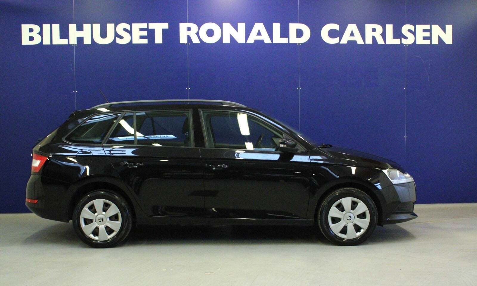 Sort Skoda Fabia fra 2020