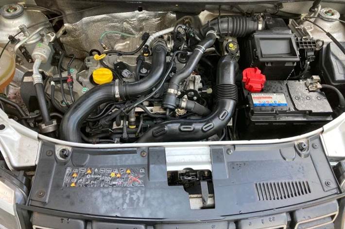 Sølv Dacia Sandero Stepway fra 2017