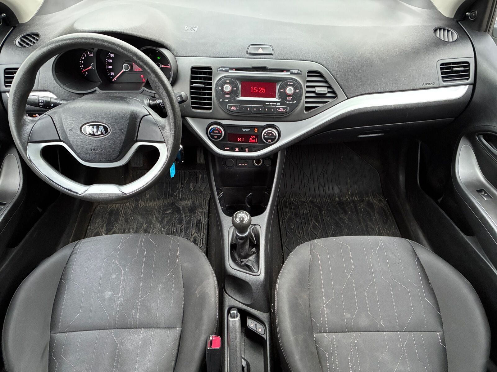 Hvid Kia Picanto fra 2014