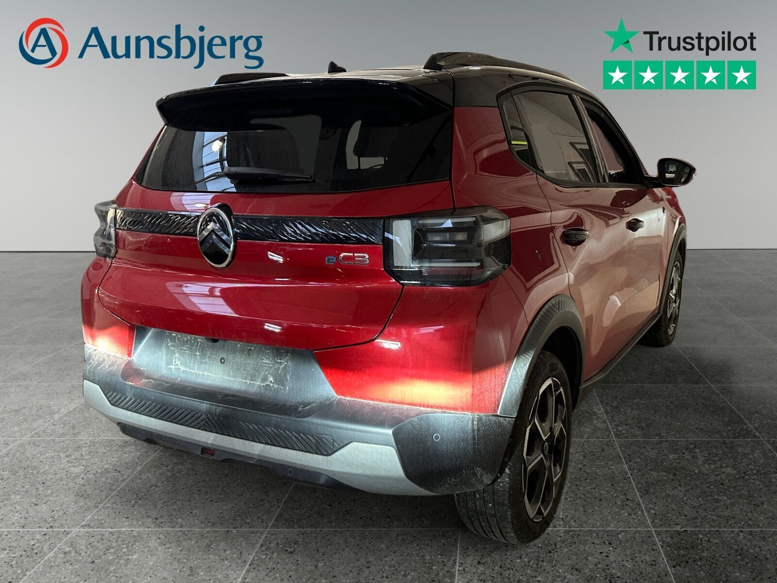 Rød Citroën ë-C3 fra 2024