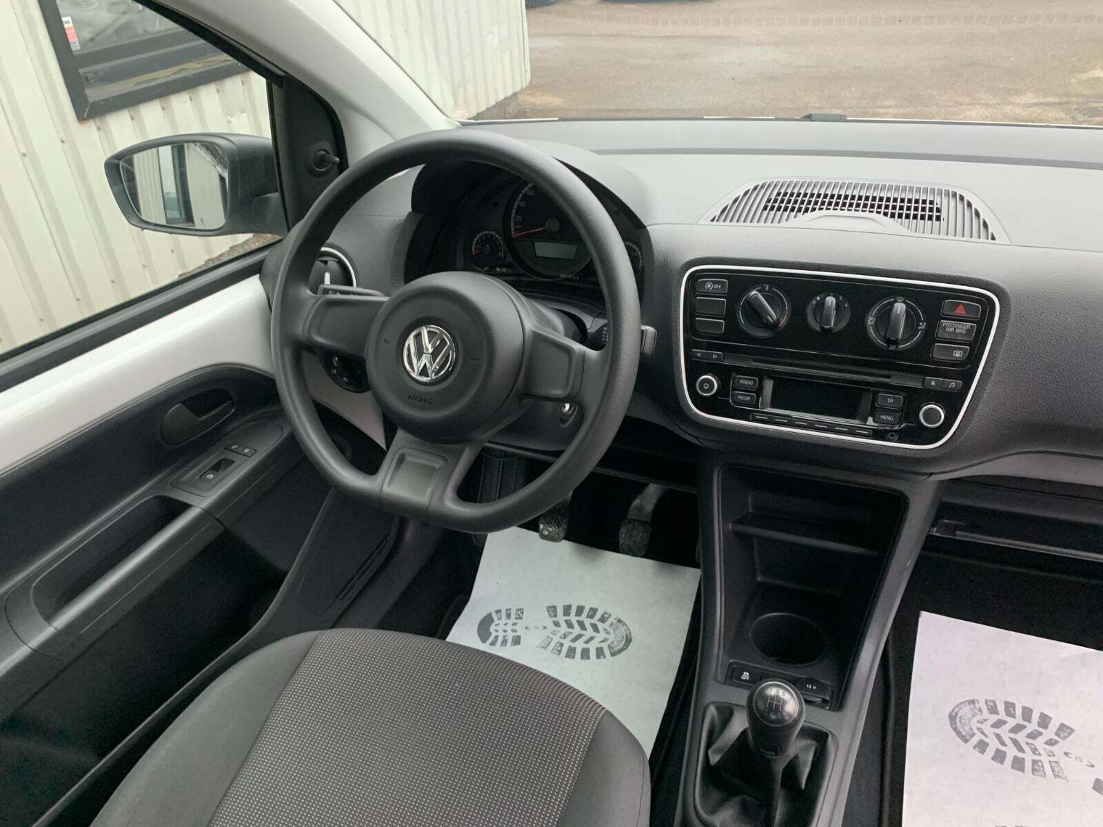 Hvid VW UP! fra 2014