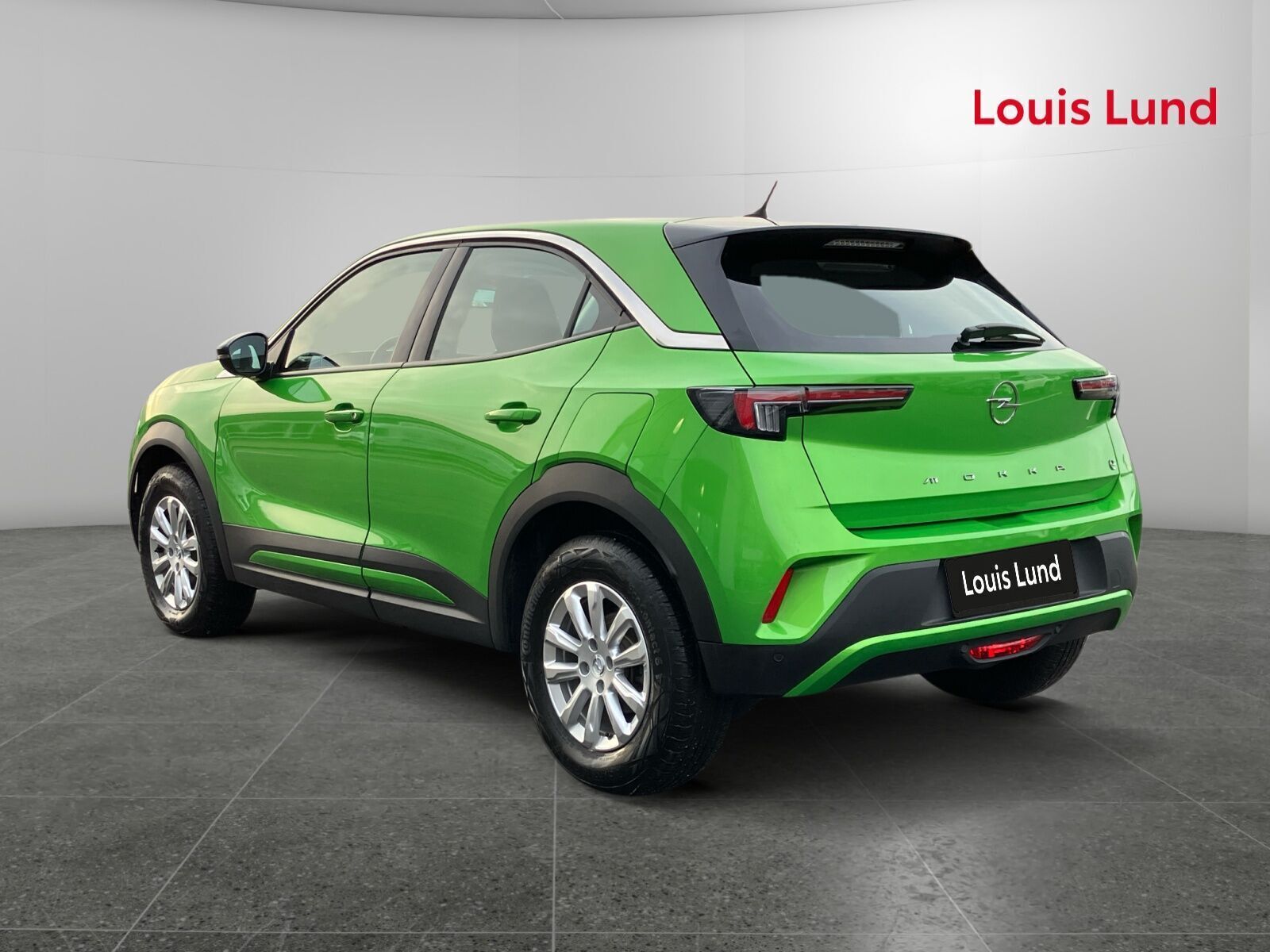Grøn Opel Mokka-e fra 2023