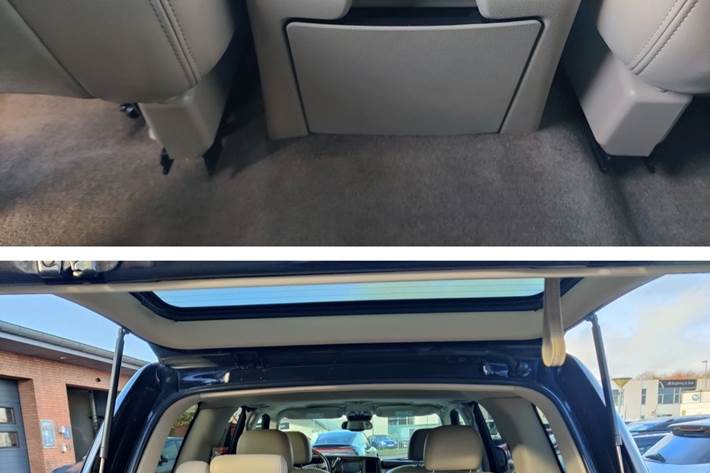 Sort Cadillac Escalade fra 2005